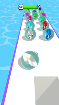 Скачать Marble Run 3D-Color Ball Race Симуляторы для Андроид скриншот 2