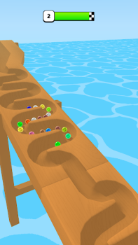 Скачать Marble Run 3D-Color Ball Race Симуляторы для Андроид скриншот 3