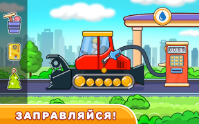 Скачать Стройка! Машинки для малышей Обучающие для Андроид скриншот 2