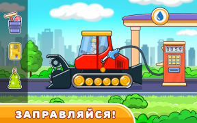 Скачать Стройка! Машинки для малышей Обучающие для Андроид скриншот 7
