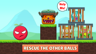 Скачать Red Ball & Stick Hero Приключения для Андроид скриншот 3