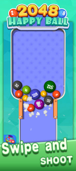 Скачать Happy Ball 2048-merge 3D ball Казуальные для Андроид скриншот 4