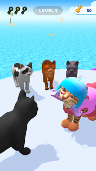 Скачать Cats run 3D Симуляторы для Андроид скриншот 3
