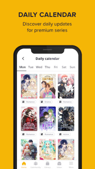 Скачать Tapas – Comics and Novels Комиксы для Андроид скриншот 2