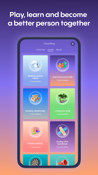 Скачать Replika: My AI Friend Здоровье и фитнес для Андроид скриншот 6