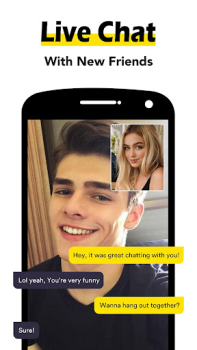 Скачать Omega - Live video call & chat Социальные для Андроид скриншот 4