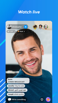 Скачать SuperLive - Прямые Эфиры & Чат Социальные для Андроид скриншот 4
