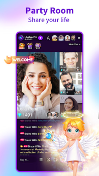 Скачать LiveMe Pro - трансляции онлайн Социальные для Андроид скриншот 5