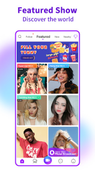 Скачать LiveMe Pro - трансляции онлайн Социальные для Андроид скриншот 6