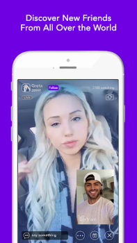 Скачать Coco - Live Video Chat HD Связь для Андроид скриншот 3
