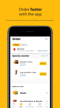 Скачать McDonald's Еда и напитки для Андроид скриншот 2