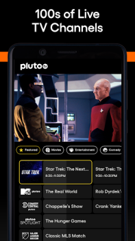 Скачать Pluto TV: Watch Free Movies/TV Развлечения для Андроид скриншот 2