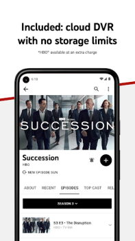 Скачать YouTube TV: Live TV & more Развлечения для Андроид скриншот 4