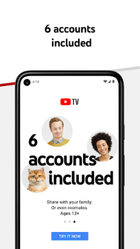 Скачать YouTube TV: Live TV & more Развлечения для Андроид скриншот 5