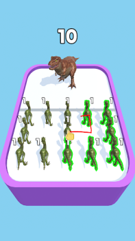 Скачать Merge Master: Dinosaur Monster Аркады для Андроид скриншот 3