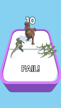 Скачать Merge Master: Dinosaur Monster Аркады для Андроид скриншот 4