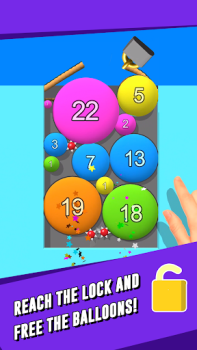 Скачать Puff Up - Balloon puzzle game Казуальные для Андроид скриншот 3