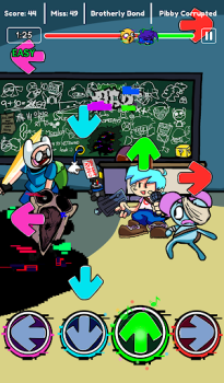 Скачать FNF Corrupted Night Pibby Mod Музыкальные игры для Андроид скриншот 3