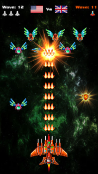 Скачать Galaxy Attack: Alien Shooting Аркады для Андроид скриншот 2