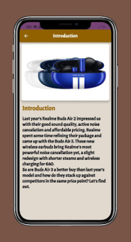 Скачать realme buds air 3 Guide Образование для Андроид скриншот 3