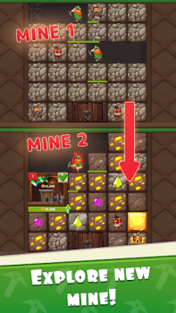 Скачать Gnome Diggers: Шахтер-копатель Симуляторы для Андроид скриншот 2