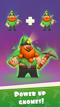 Скачать Gnome Diggers: Шахтер-копатель Симуляторы для Андроид скриншот 3