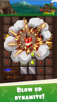 Скачать Gnome Diggers: Шахтер-копатель Симуляторы для Андроид скриншот 6