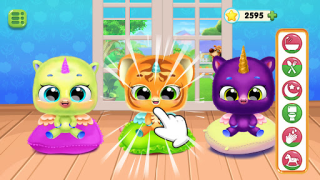 Скачать Unicorn Baby Care Unicorn Game Обучающие для Андроид скриншот 2