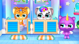 Скачать Unicorn Baby Care Unicorn Game Обучающие для Андроид скриншот 3