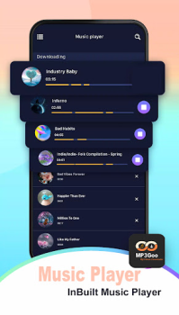 Скачать Mp3Goo - Mp3 Music Downloader Музыка и аудио для Андроид скриншот 2
