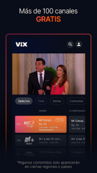 Скачать ViX: TV, Deportes y Noticias Развлечения для Андроид скриншот 2
