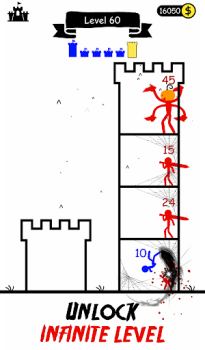 Скачать Stick Hero: Tower Defense Казуальные для Андроид скриншот 3