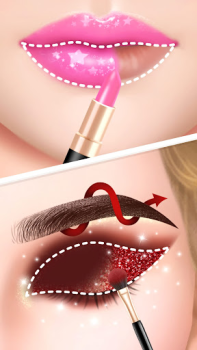 Скачать Makeover Studio: Makeup Games Симуляторы для Андроид скриншот 3