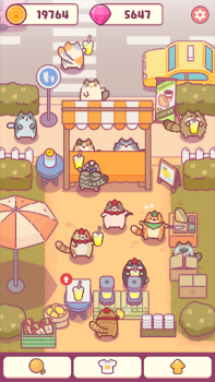 Скачать Cat Snack Bar:кошки игры Симуляторы для Андроид скриншот 7