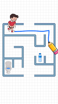 Скачать Toilet Rush: Pee Master Головоломки для Андроид скриншот 4