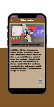 Скачать SmartWatch S8 Max Guide Образование для Андроид скриншот 3