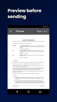 Скачать FAX App: отправка факсов Бизнес для Андроид скриншот 4