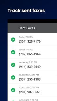 Скачать FAX App: отправка факсов Бизнес для Андроид скриншот 5