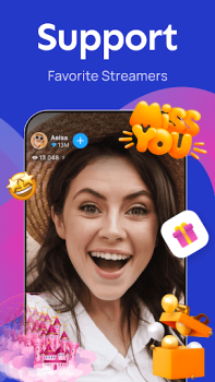 Скачать Plamfy: Live Stream Video Chat Социальные для Андроид скриншот 3