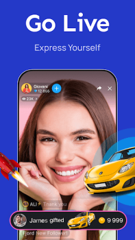Скачать Plamfy: Live Stream Video Chat Социальные для Андроид скриншот 6