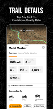 Скачать onX Offroad: Trail Maps & GPS Карты и навигация для Андроид скриншот 5