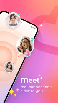 Скачать Meete - Chat & Rencontres Социальные для Андроид скриншот 2