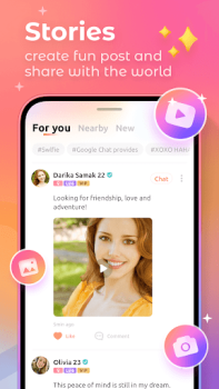 Скачать Meete - Chat & Rencontres Социальные для Андроид скриншот 7
