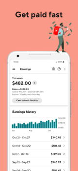 Скачать DoorDash - Dasher Бизнес для Андроид скриншот 2