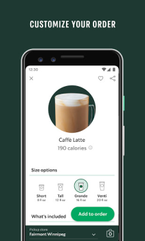 Скачать Starbucks Еда и напитки для Андроид скриншот 4