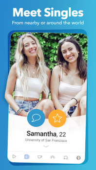 Скачать Clover - Live Stream Dating Знакомства для Андроид скриншот 2