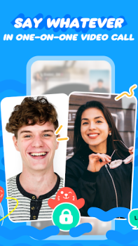 Скачать HOLLA - Live Random Video Chat Социальные для Андроид скриншот 3