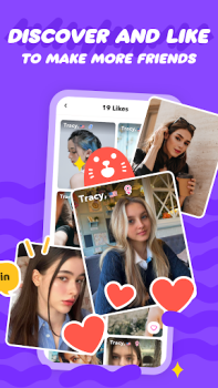 Скачать HOLLA - Live Random Video Chat Социальные для Андроид скриншот 5