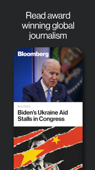 Скачать Bloomberg: Finance Market News Новости и журналы для Андроид скриншот 2