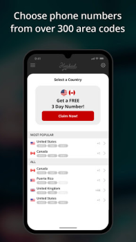 Скачать Hushed- Второй номер телефона Связь для Андроид скриншот 4